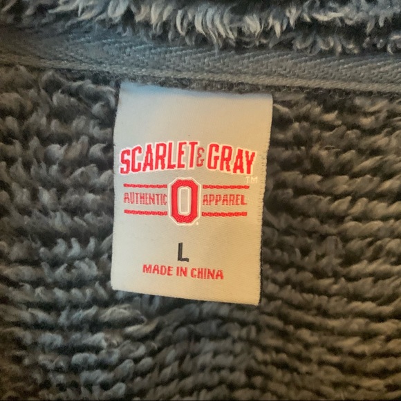 Official Ohio State University Sherpa Zip-Up - Picture 2 of 4